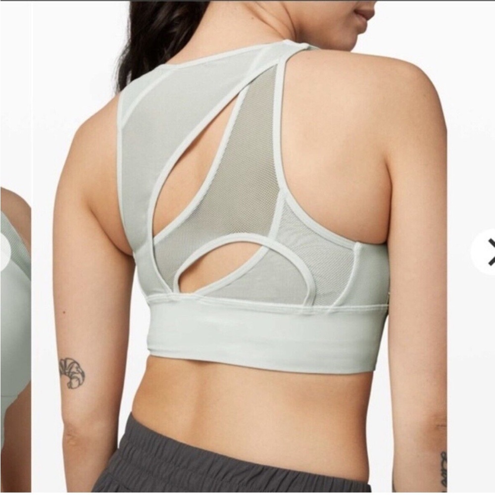 Lululemon Set Challenger Sports Bra - Island Mist Sz 2